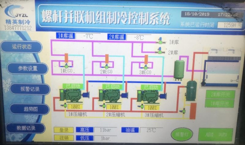 螺桿并聯(lián)機組PIC控制系統(tǒng)